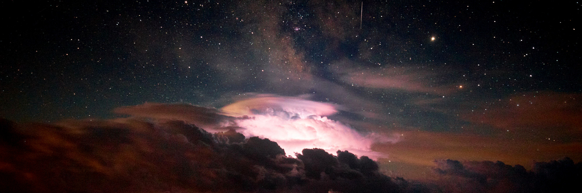 A Thunderstorm at Pic du Midi de Bigorre